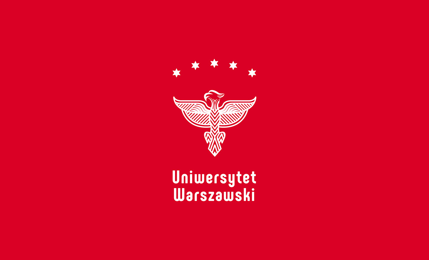 poland University warsaw branding  logo posters design identity