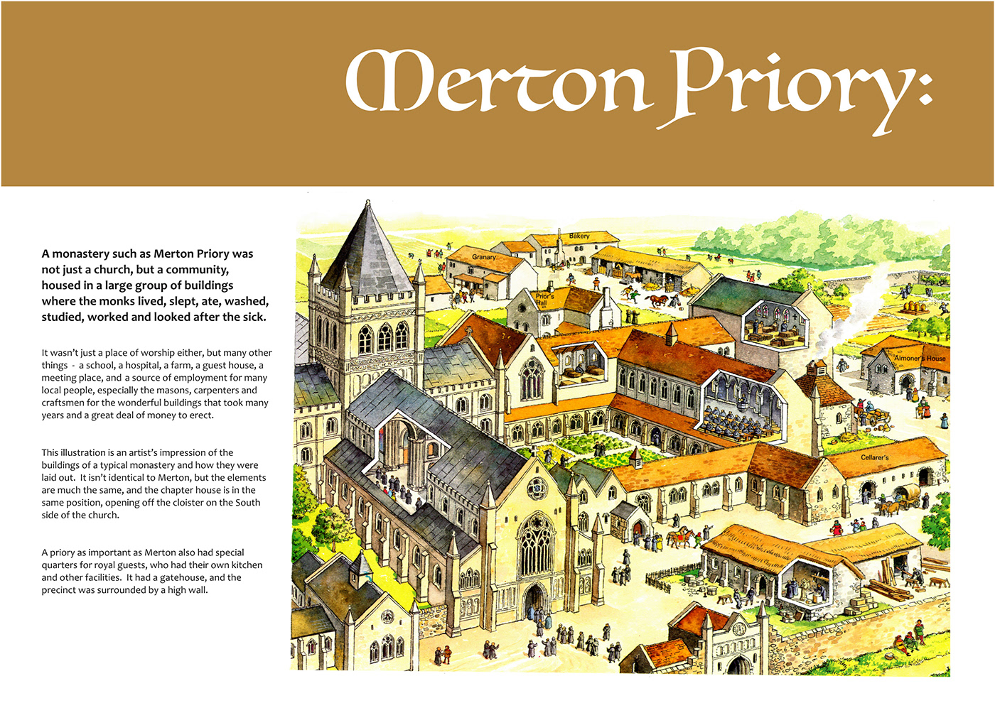 Merton Priory Chapter house