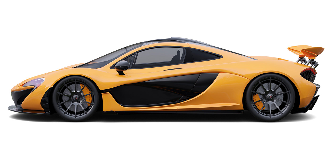 car Vehicle automotive   3D Render visualization McLaren supercar coupe p1