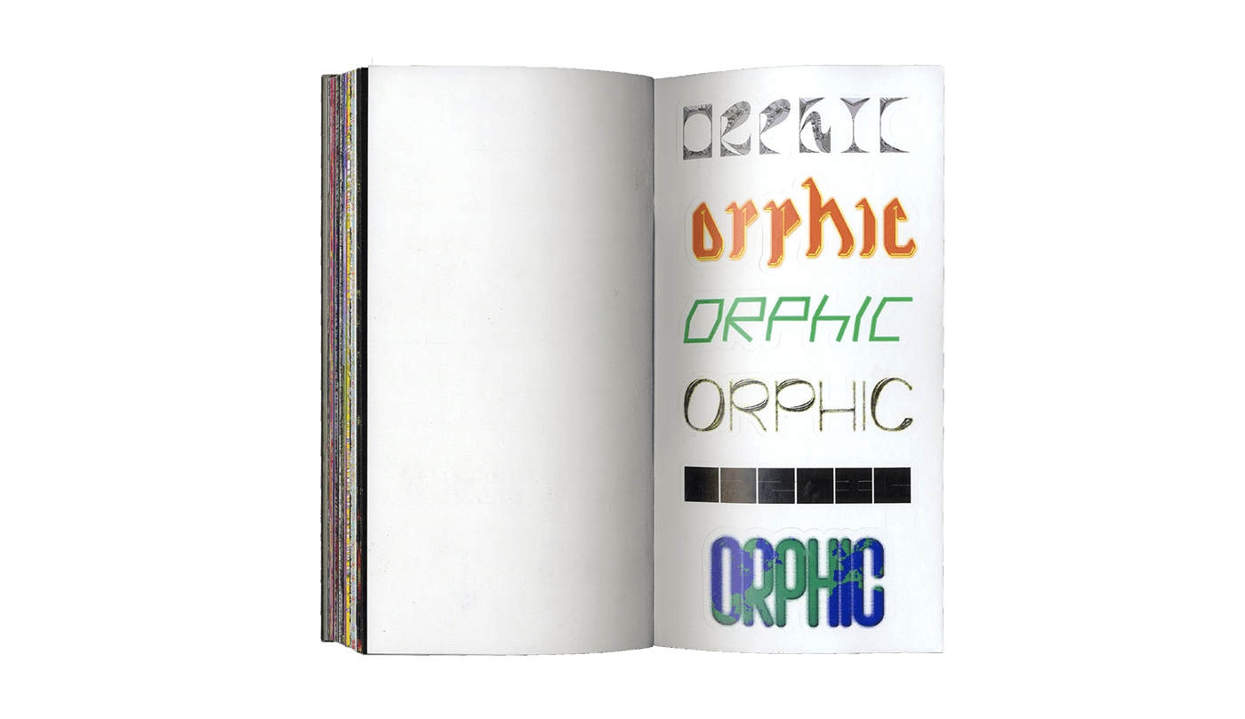 editorial mag magazine mess acid type typography   period poo greek mythology book