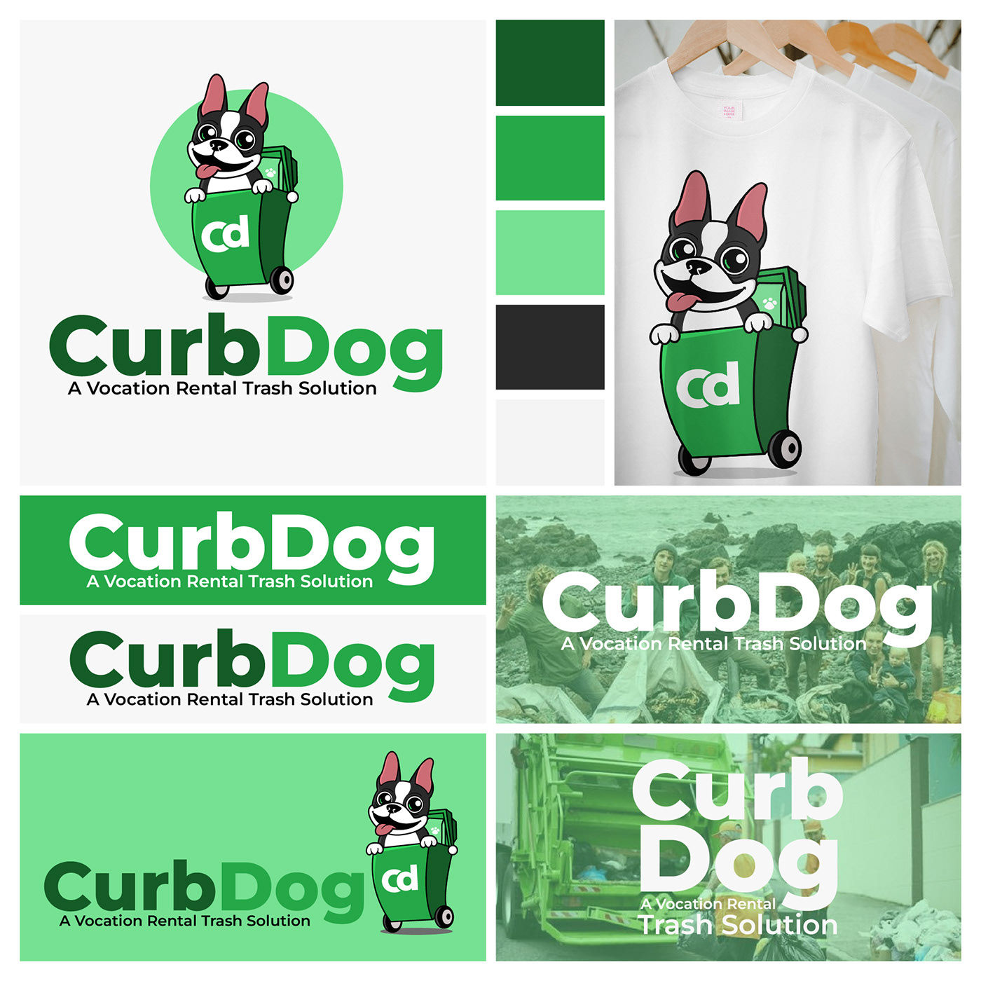 Curb Dog Logo