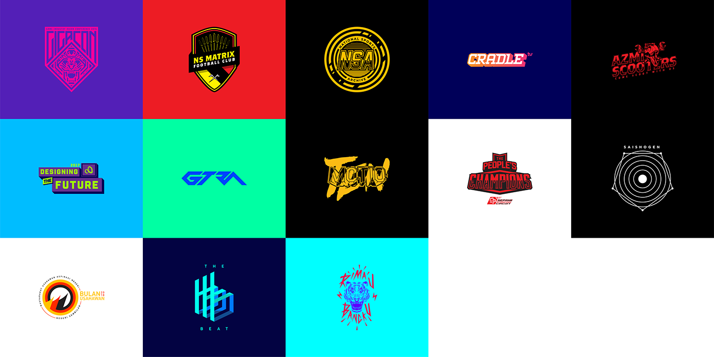 logo poster branding  campaign Event Compilation Collection