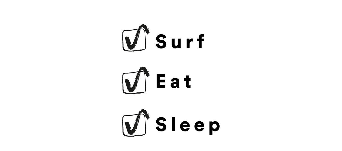 surfing brand logo brush gif wave Surf