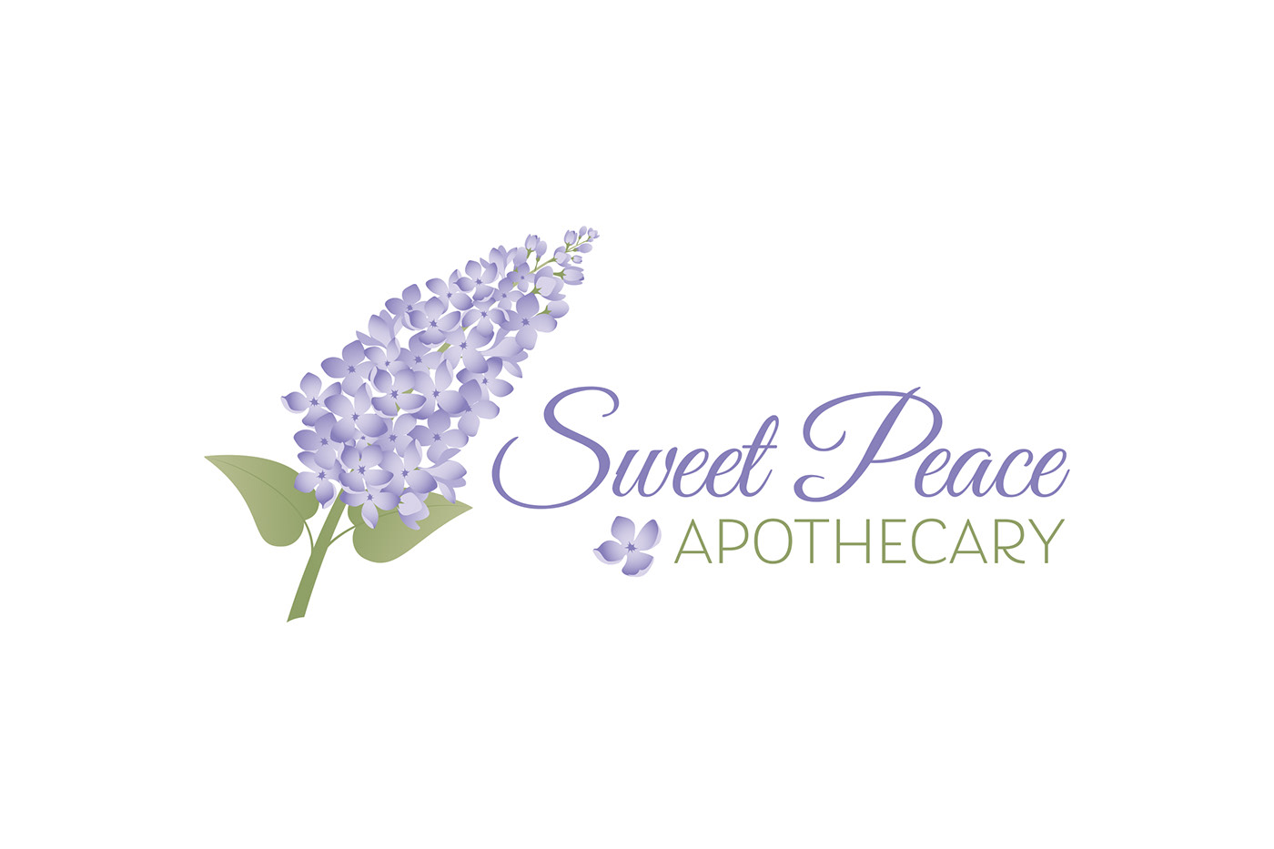 apothecary botanical feminine floral flower lilac natural Nature packaging design vector