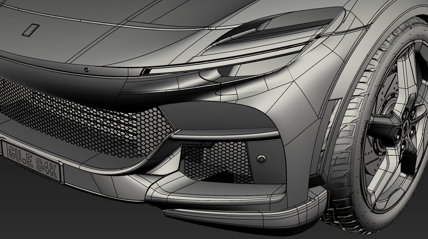 3D Alias car cardesign design modeling rendering transportation Unreal Engine
