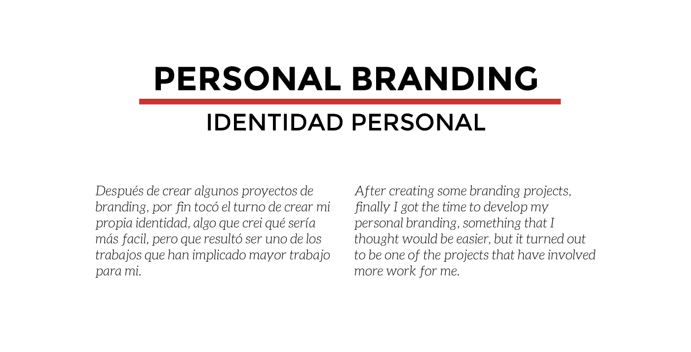 personal branding self identity simplicity square Mexican Design concept red minimalist logo Basic Shapes