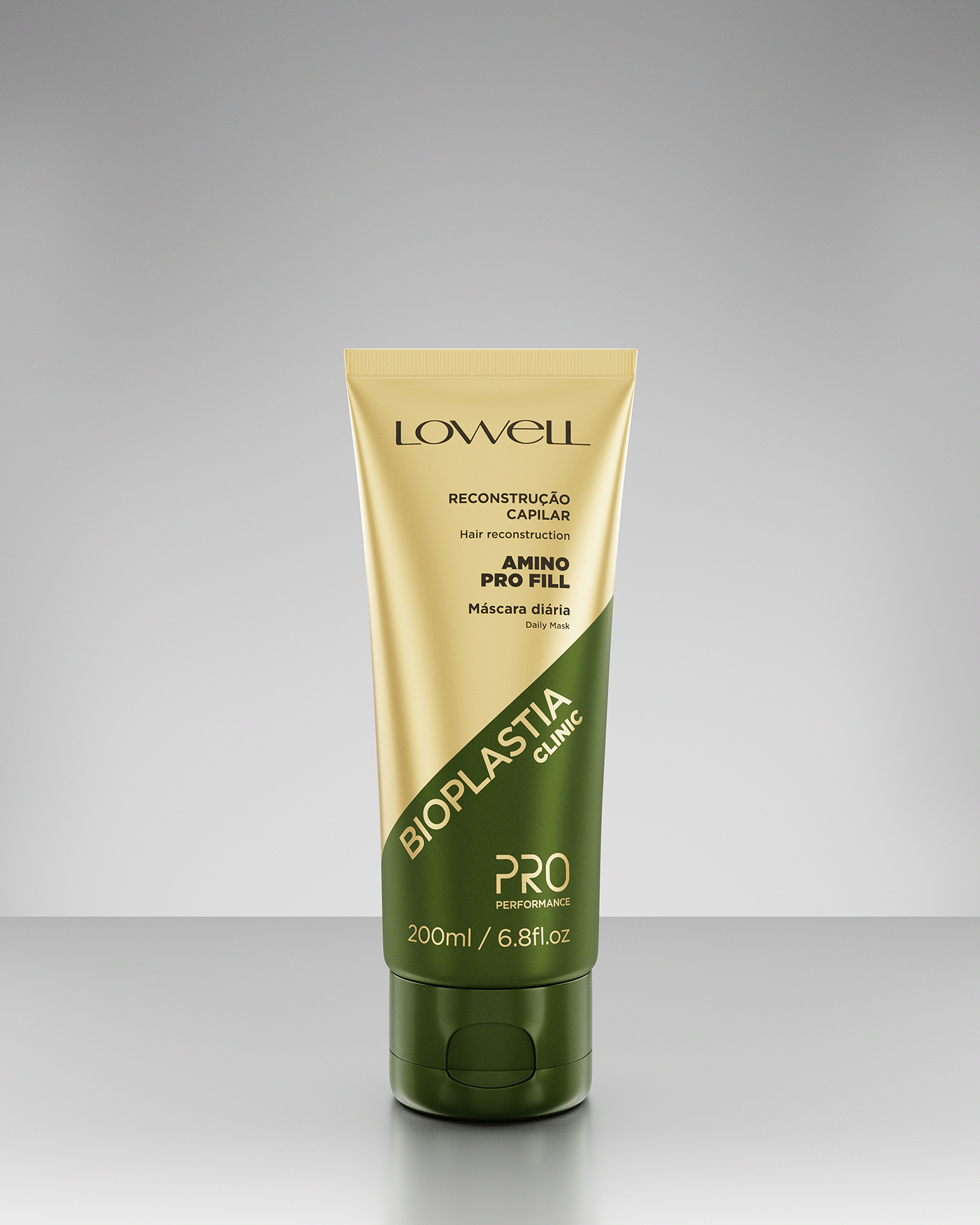 cosmetics hair Packshot shampoo 3D blender Packaging packaging design