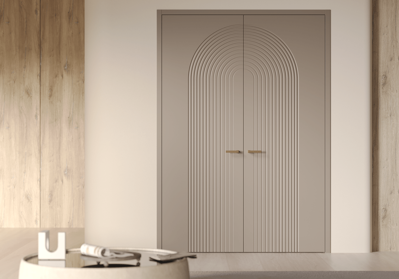door 3D visualization Render corona Двери Doors Catalogue magazine design