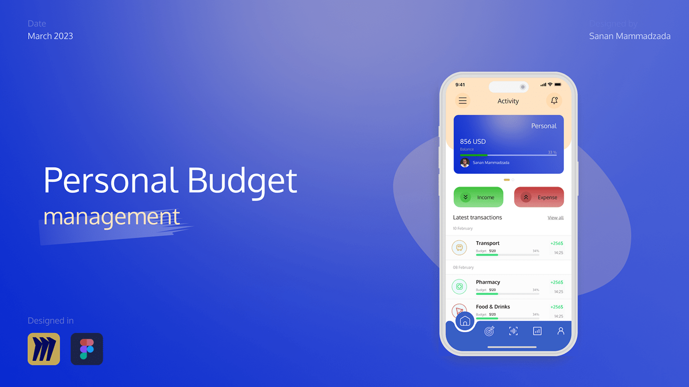 app Bank Budget expense finance financial income Investment management money