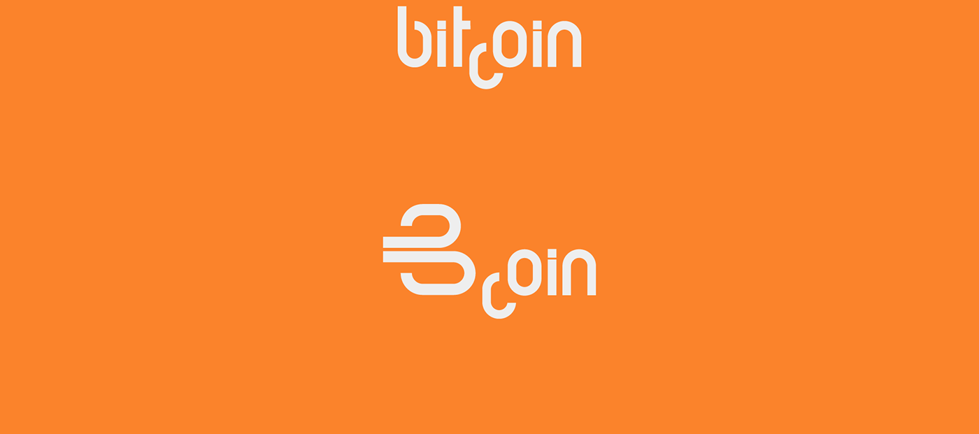 bitcoin brand criptomoeda Logotipo marca Pedro Panetto redesign