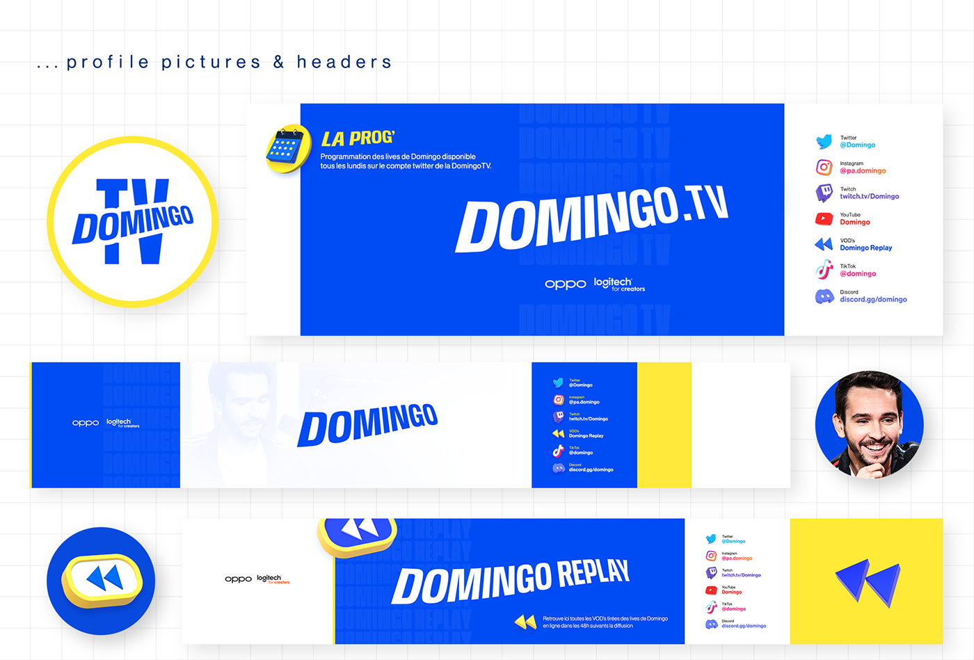 3D 3d logo 3d motion Brand Design brand identity design Domingo DomingoTV motion design visual identity