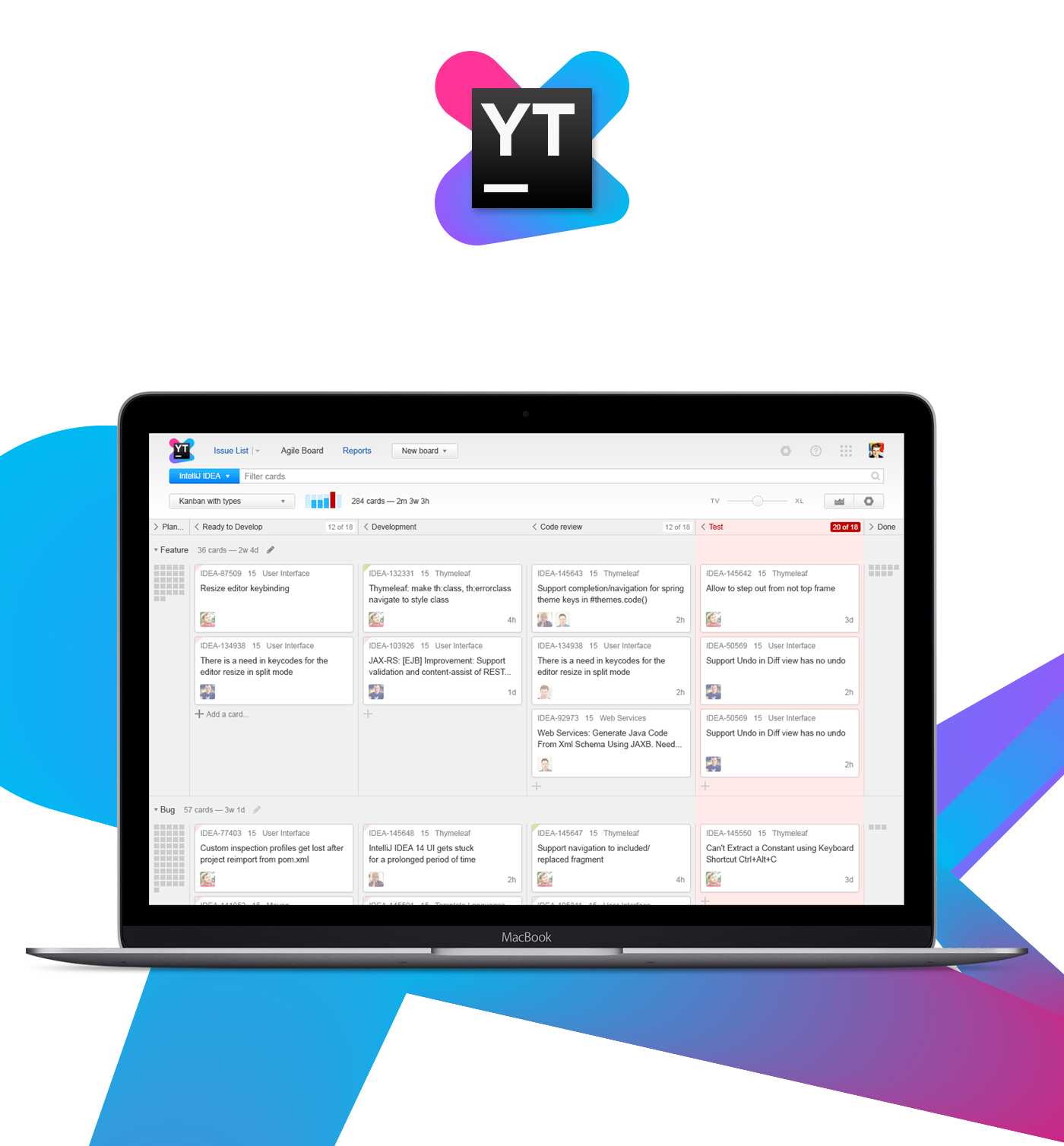 Agile kanban Scrum youtrack JetBrains issue task manager