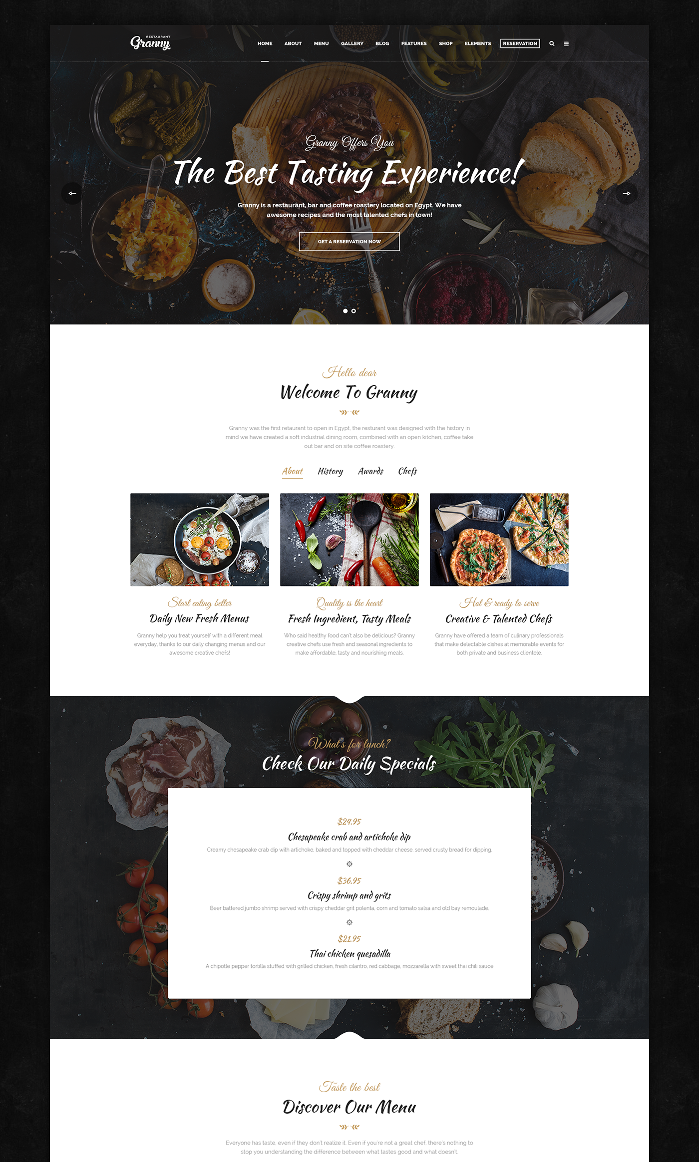 bakery bistro cafe cafeteria Coffee cooking Food  menu opentable parallax