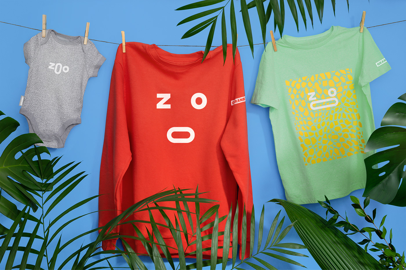 zoo animal animals color colorful Typographic Logo logo motion graphics  branding  identity