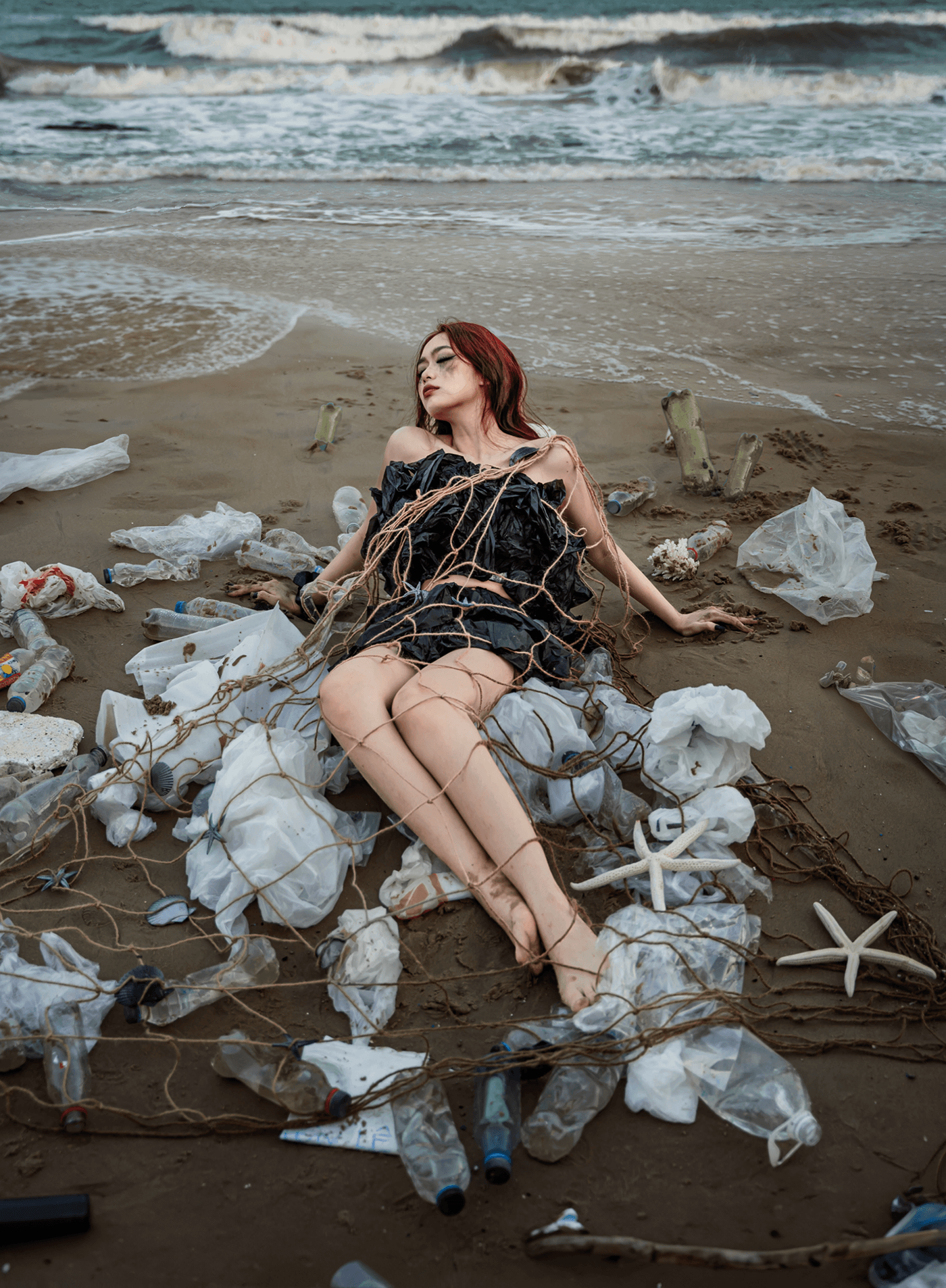 mermaid environment Photography  videography recycle fairytale fantasy artwork desire sea