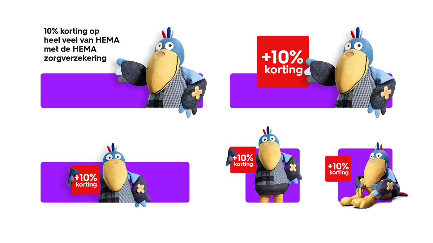 branding  campaign Character design  Dutch design Hema Mascot