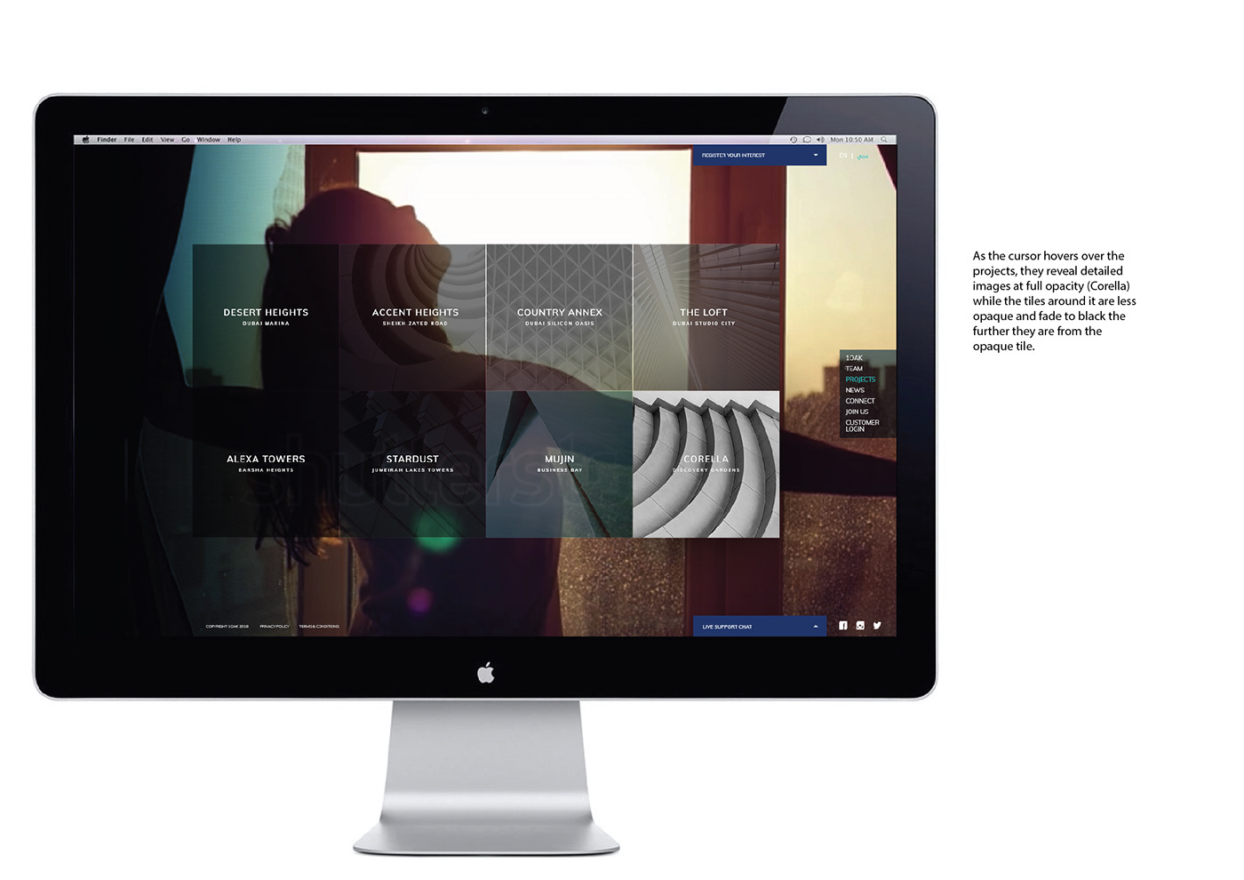 Website design Layout user UI ux front end Webdesign real estate construction