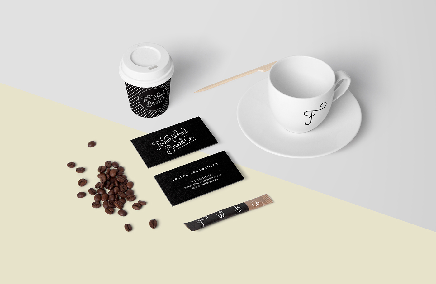 lettering logo brand business card bakery Coffee cafe type Script