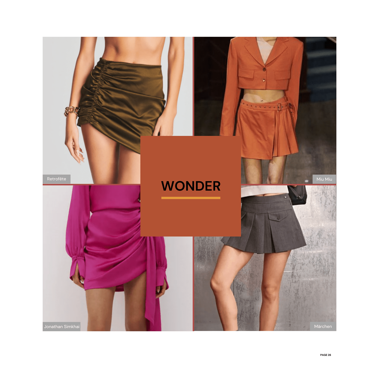 editorial fashion illustration FASHION TRENDS miniskirt trend book trend forecasting trend reaserch trend report promostyl wgsn