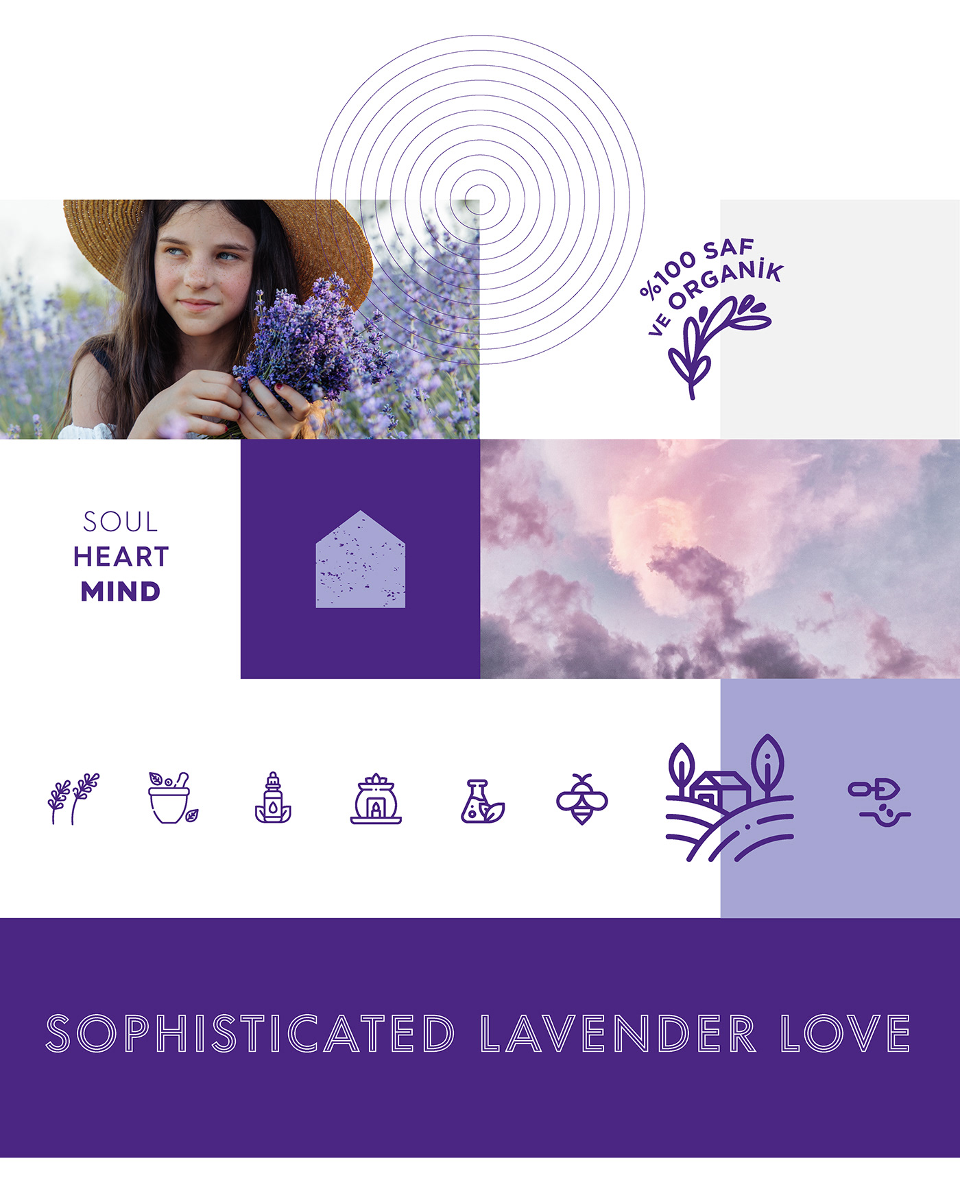 beauty branding  essential oil farm lavender logo naming organic skincare sophisticated