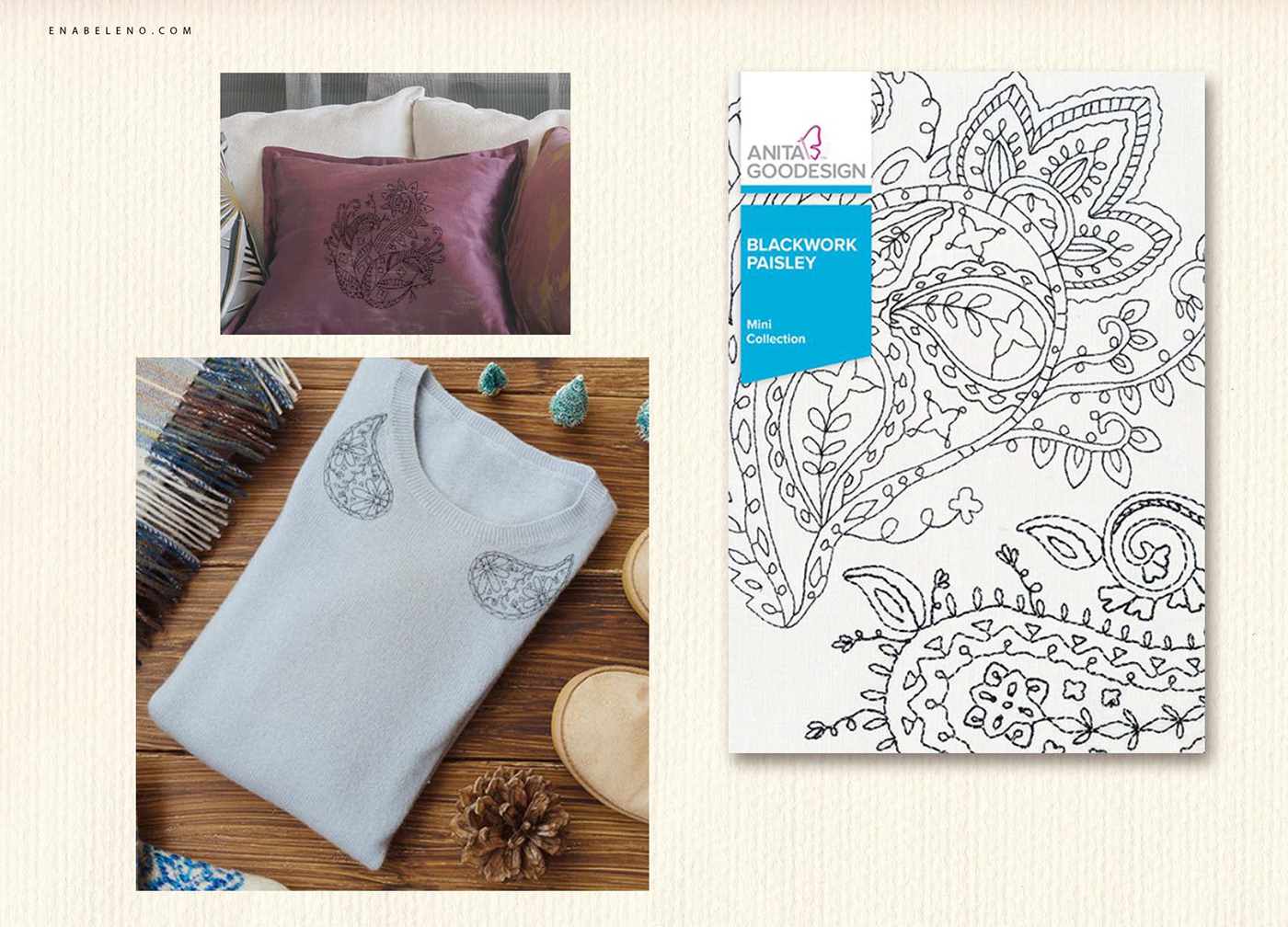 pattern textile apparel Anita goodesign Embroidery embroidery pattern botanical birds Paisleys