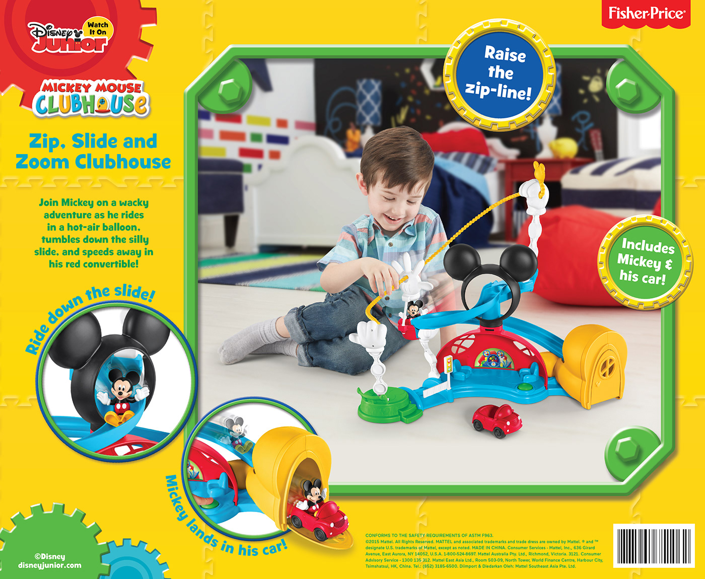 Adobe Portfolio mickey mouse disney mattel toy toy packaging Blister Figure Pack window box