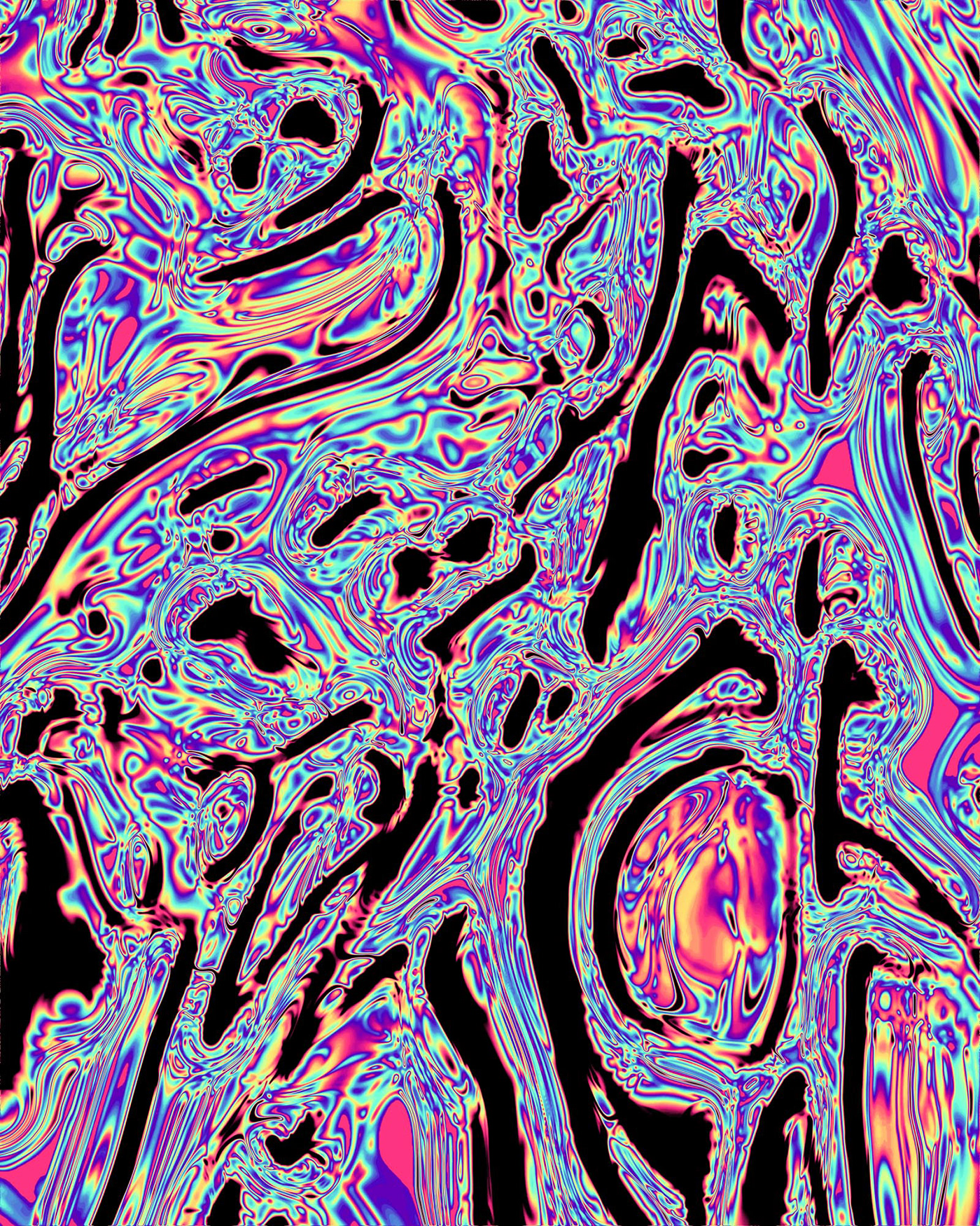 iridescent Iridescence neon abstract fluid Liquid colorful psychedelic light gradient