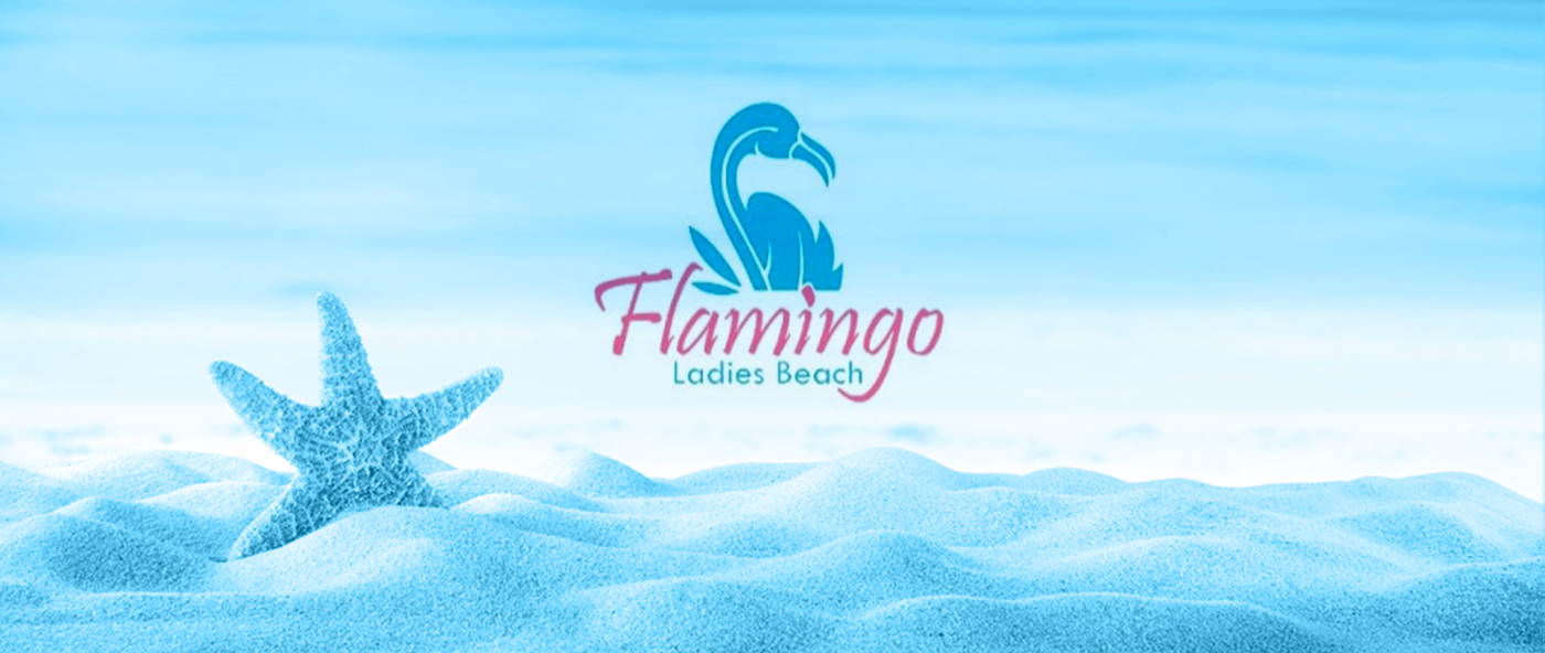 beach flamingo ladies Nature sea summer vibes Holiday Travel trip