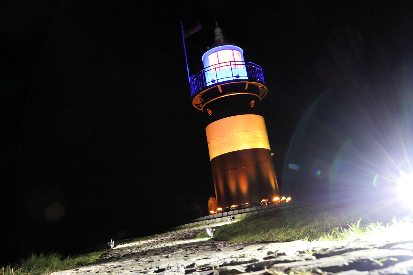 Fotowettbewerb Lichtkunst Nachtfotografie Nordseeküste nacht licht