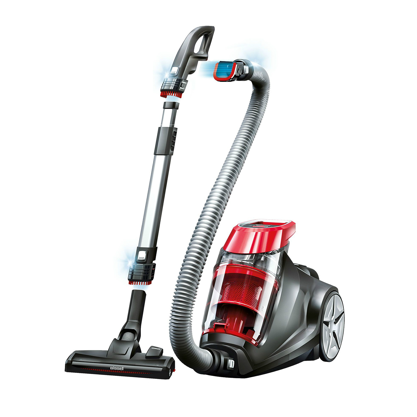 South asian pacific hepa bagless upright vacuum