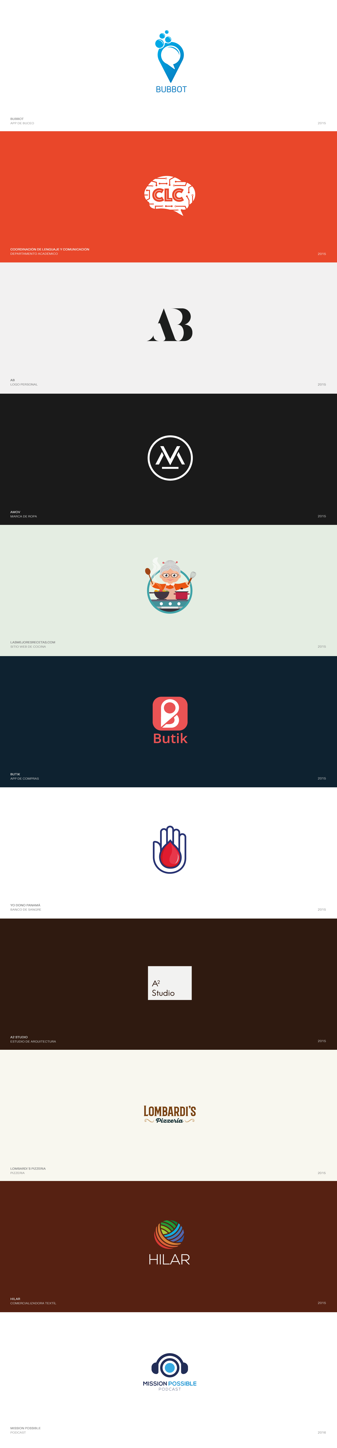 Adobe Portfolio graphic logos marks Collection