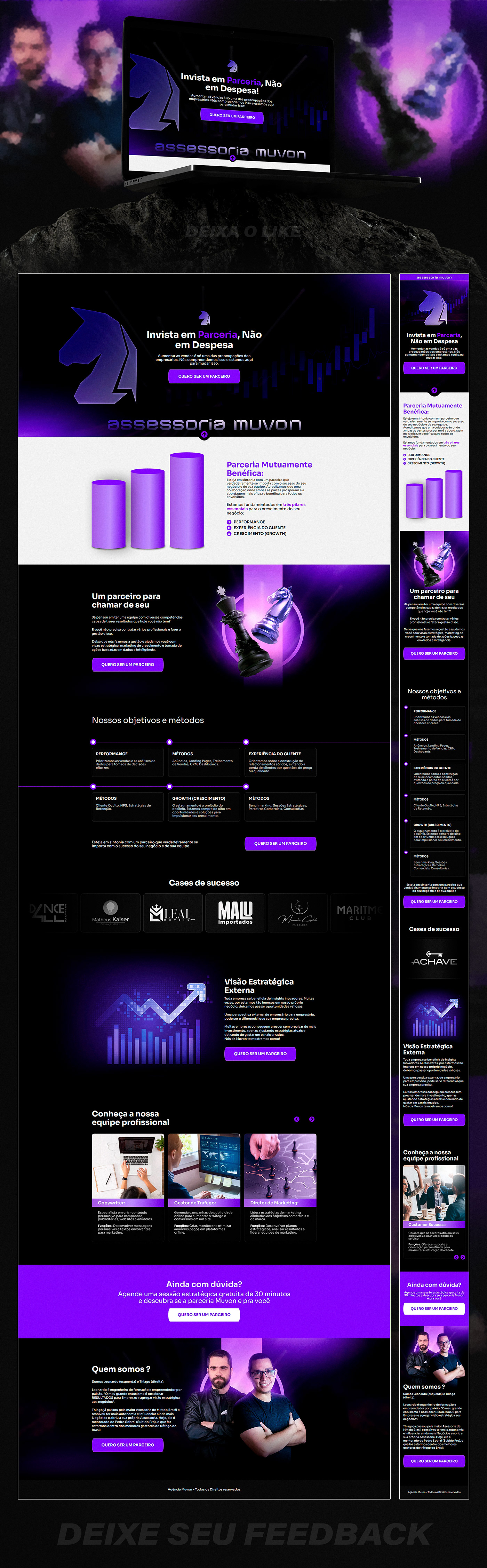 Página de captura landing page pagina de vendas Web Design  UI/UX Website Trafego Pago marketing digital lançamento infoproduto