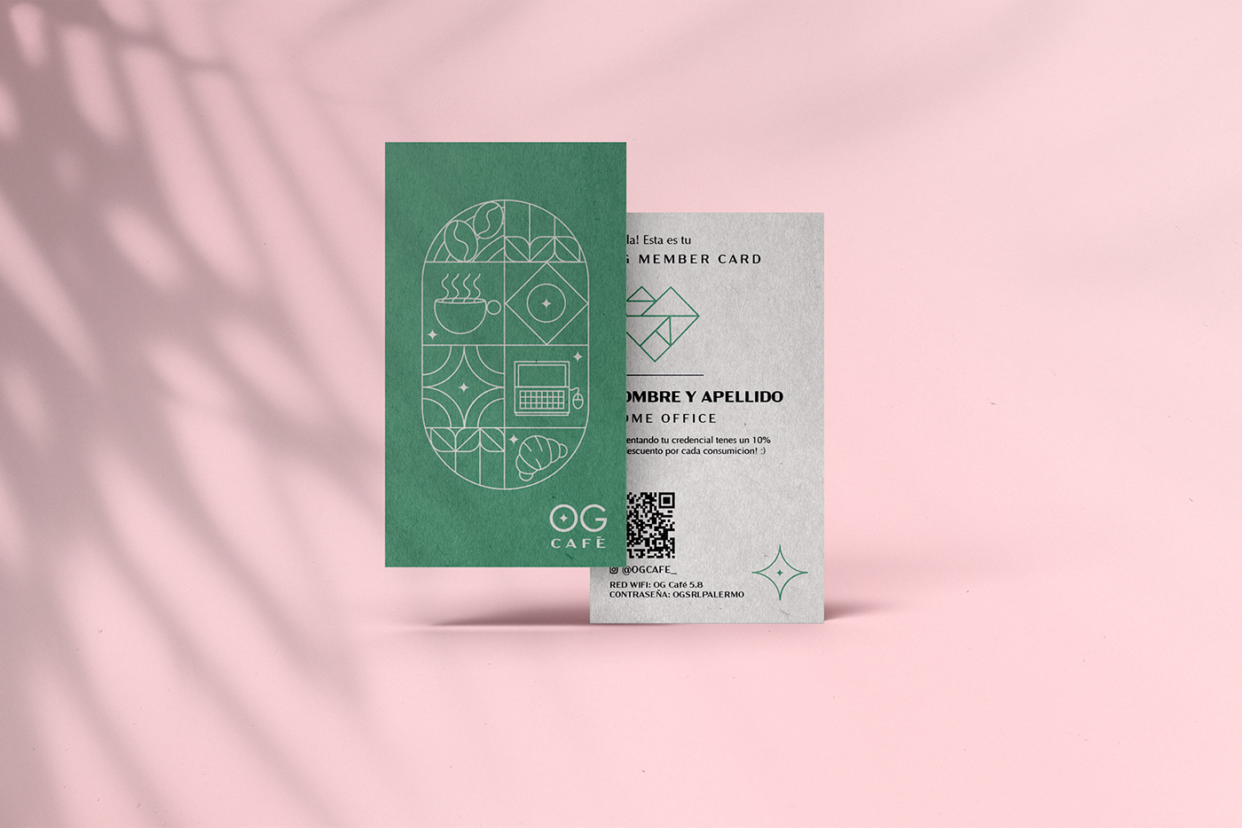 card card design credentials artdeco art deco Coffee specialty coffee graphic design  presentation design