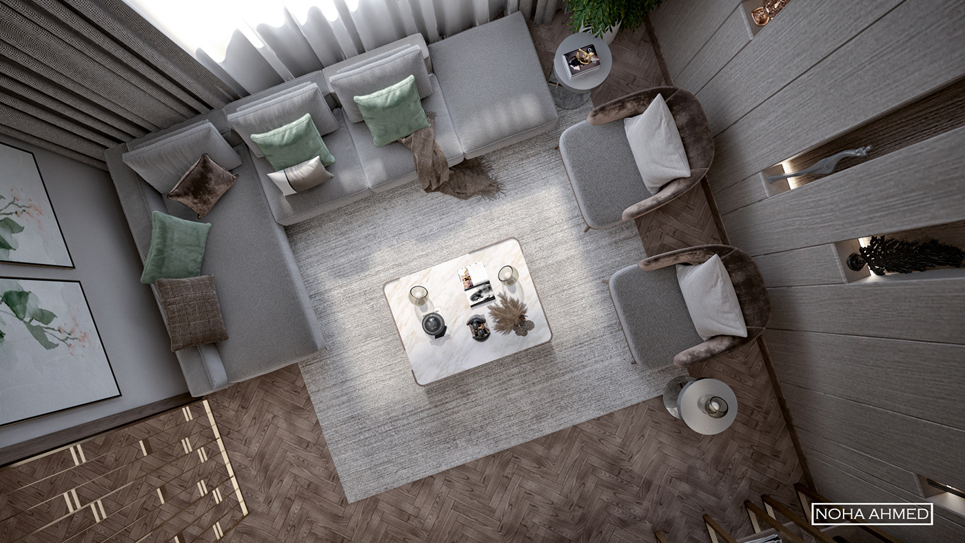 modern livingroom luxury newcairo cairo 3dmax architecture interior design  visualization vray