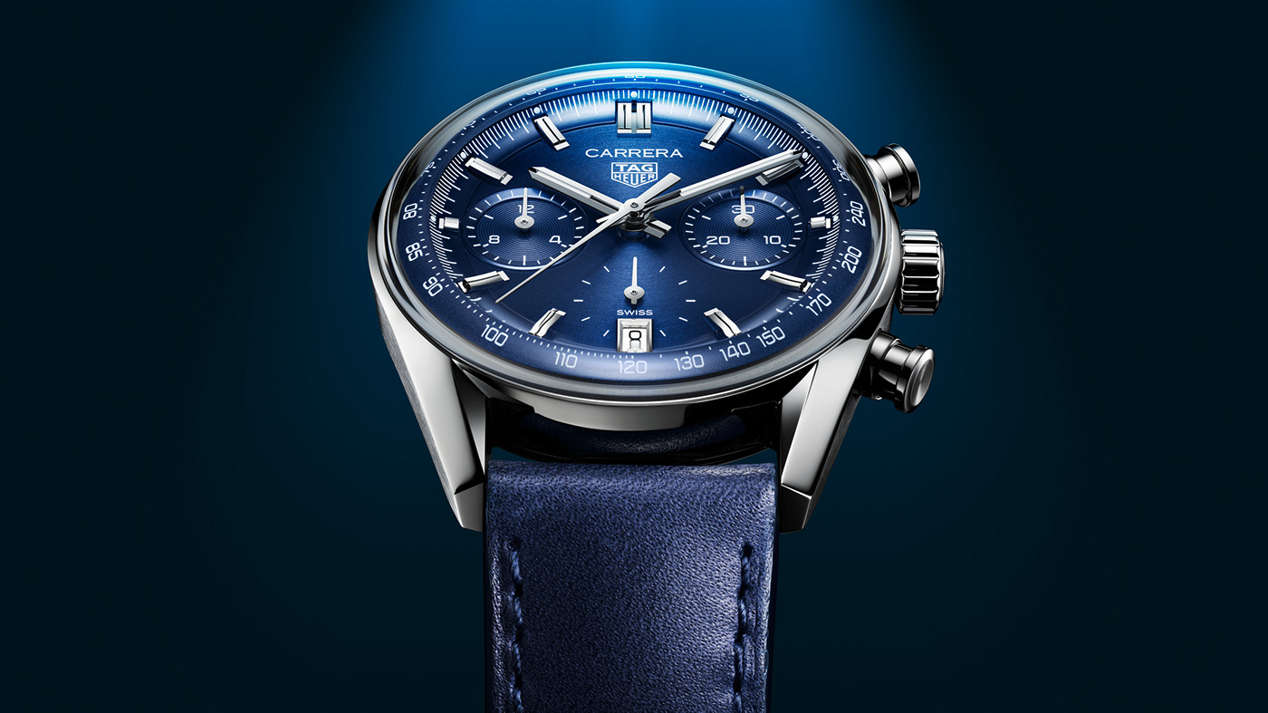 carrera Chronograph horology industrial design  luxury mechanical modern timepiece vintage watch design