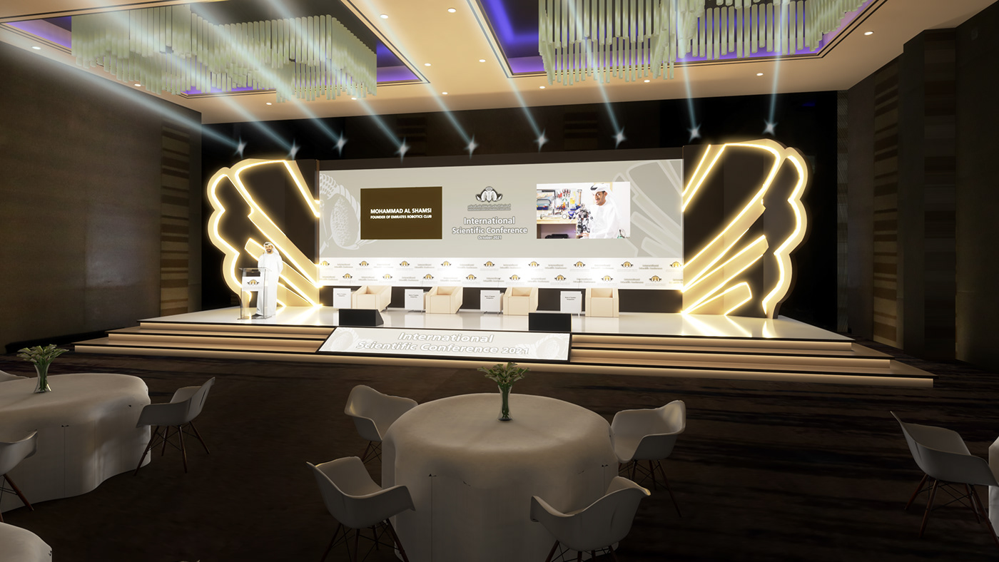 Advertising  booth design Brand Design design Exhibition Design  exhibition stand interior design  SketchUP Stand visual identity