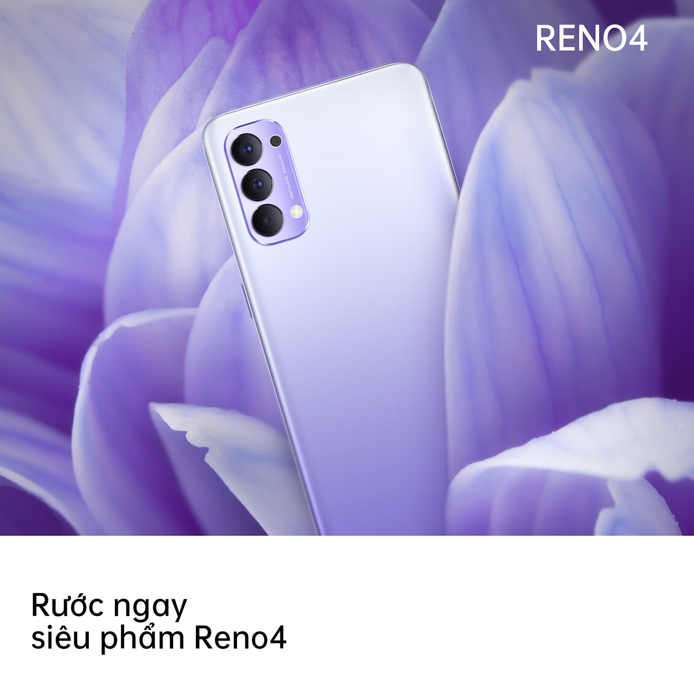 color creative creative deisgn digital design graphic design  Oppo oppo vietnam phone RENO4 smartphone