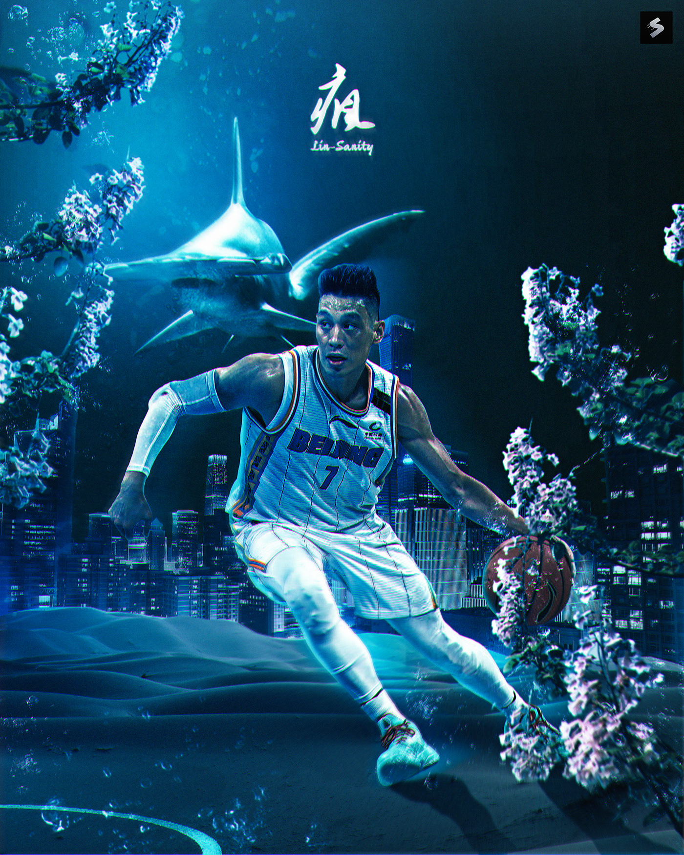 beijing ducks jeremy lin linsanity manipulation NBA NBA Art NBA Basketball photoshop