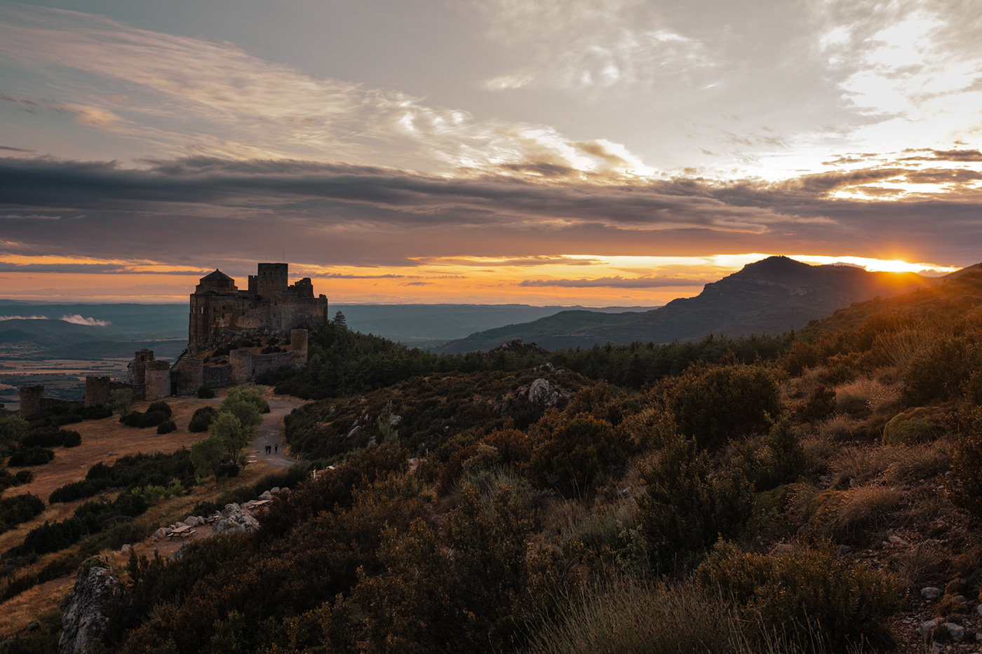 Europe Travel Landscape Nature spain bardenas reales desert Castle