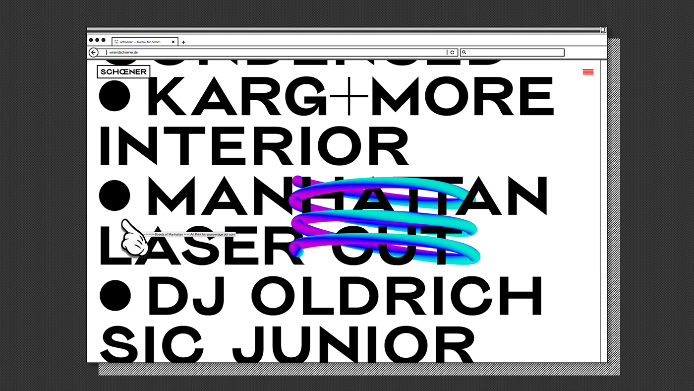 design typography   Website Webdesign Brutalism graphic design  type Typeface screen portfolio