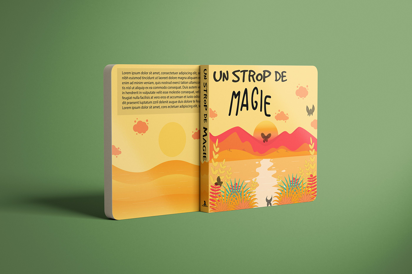 after effects animation  book cover design kids student