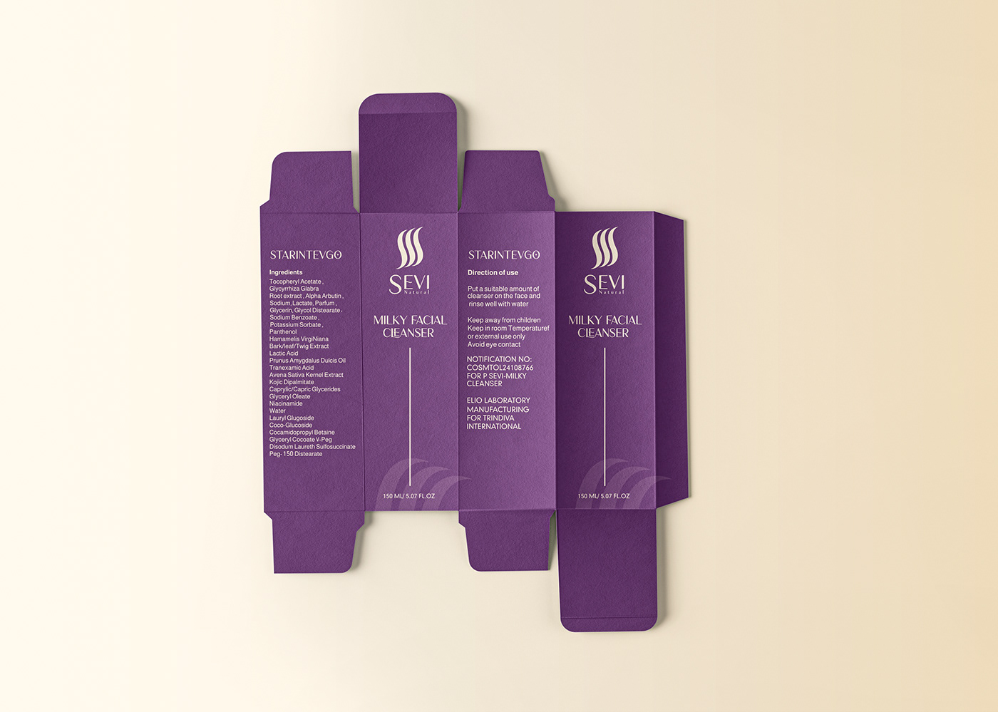 Cosmetic Packaging brand identity Logotype visual identity beauty skincare Logo Design identity natural
