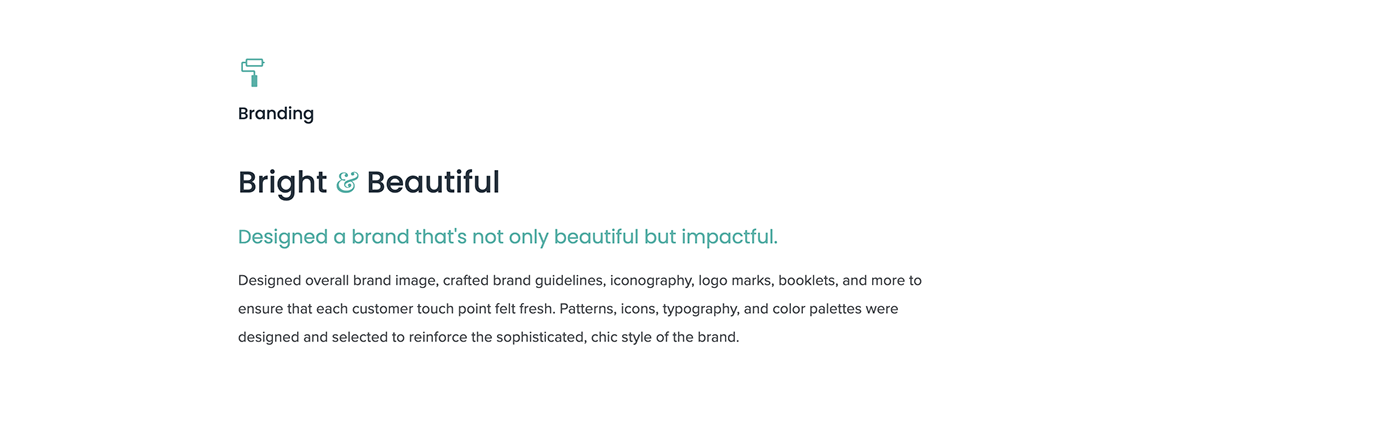 beauty branding  identity landing page Responsive salon UI ux Web Design 