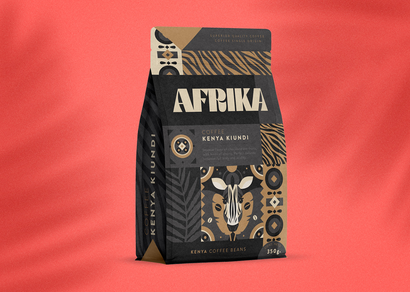 africa Coffee design diseño gráfico package package design  Packaging packaging design packagingdesign product