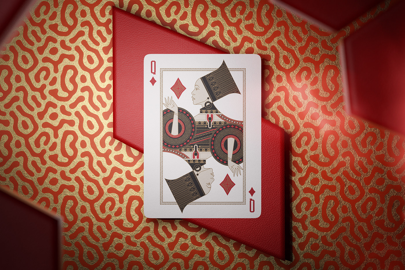 black panther card design deck design game marvel Packaging Playing Cards tchalla wakanda