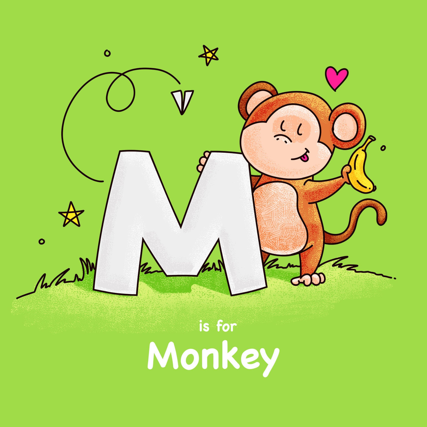 children's book book illustrations kids alphabet Digital Art  Drawing  personalized