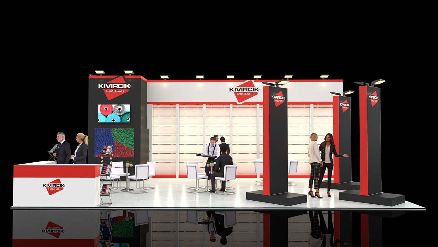 design tasarim 3D expo Messe Display booth Event Exhibition  Stand