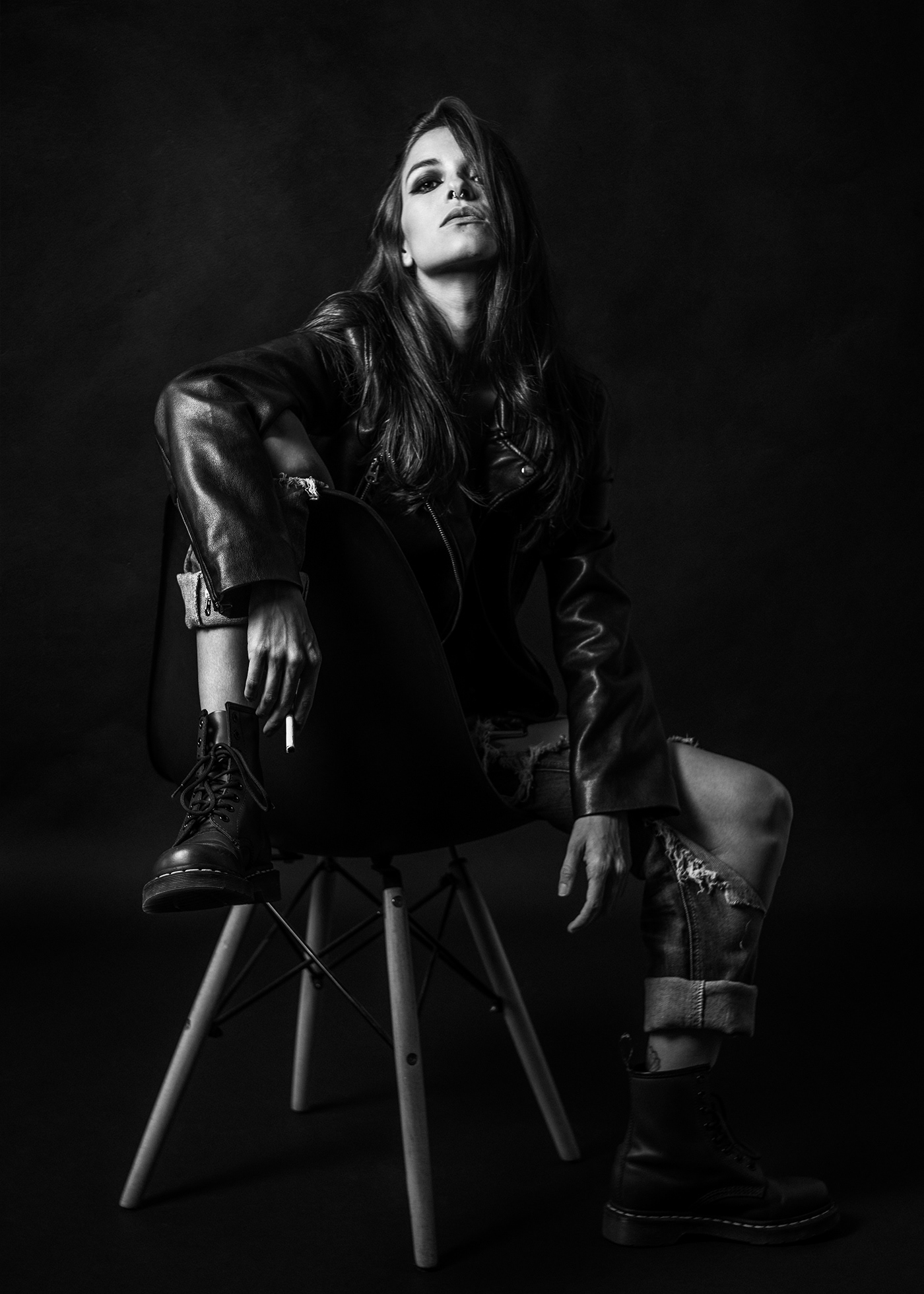 Costa Rica miguel abarca Black&white portrait model noir Fashion  fine art beauty woman
