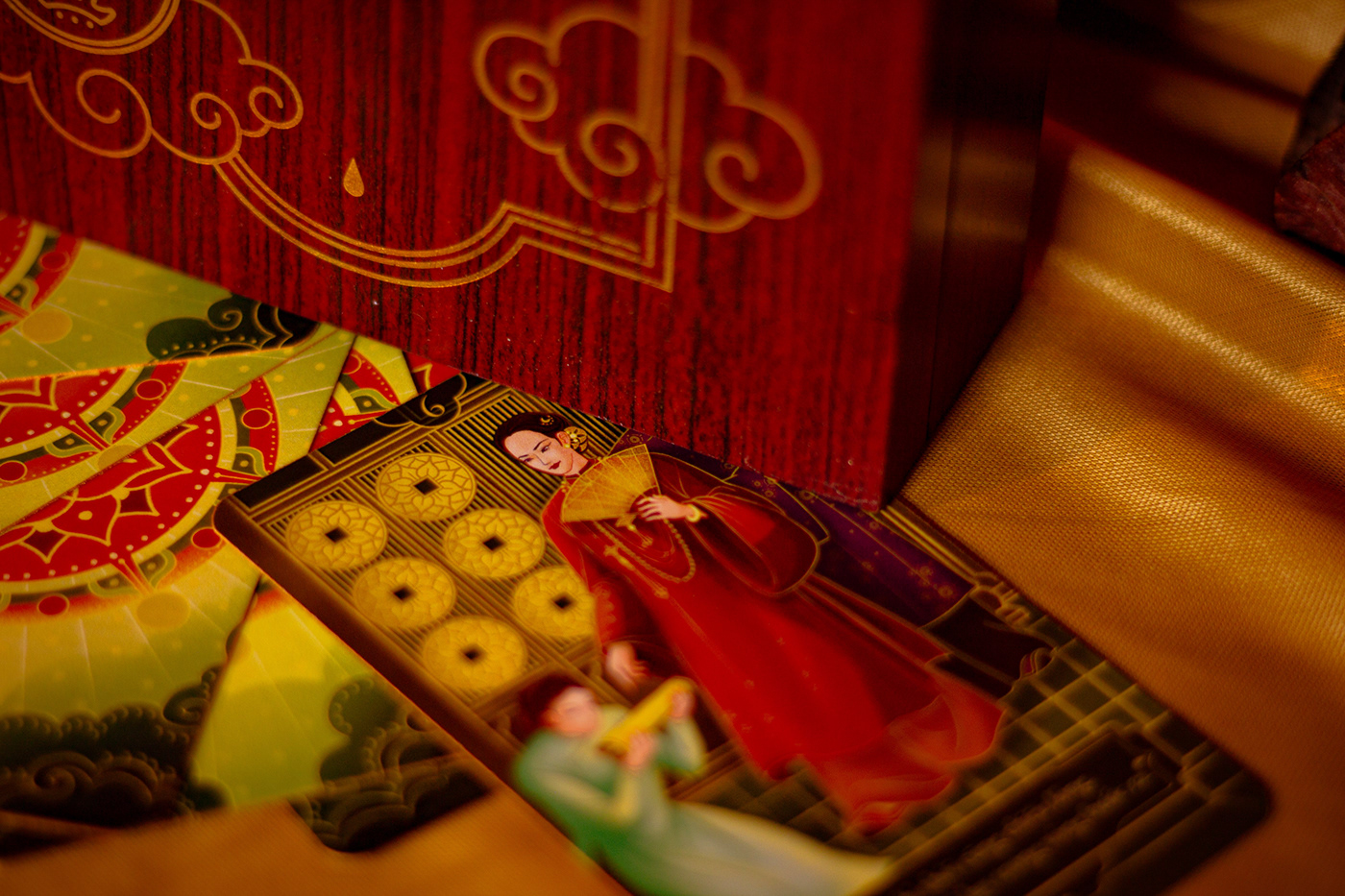 Antiques cards culture literature Photography  product tarot traditional vietnam