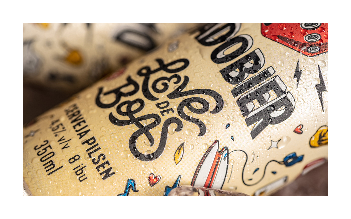 beer Label Packaging packaging design graphic design  ILLUSTRATION  Drawing  craft embalagem beer can